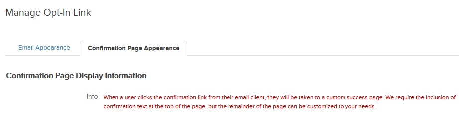 Confirmation-Page-Appearance